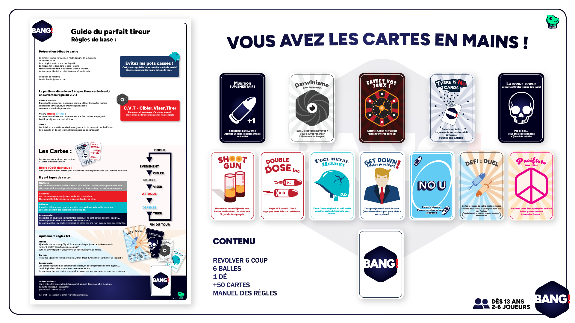 Jeu de carte "BANG!"